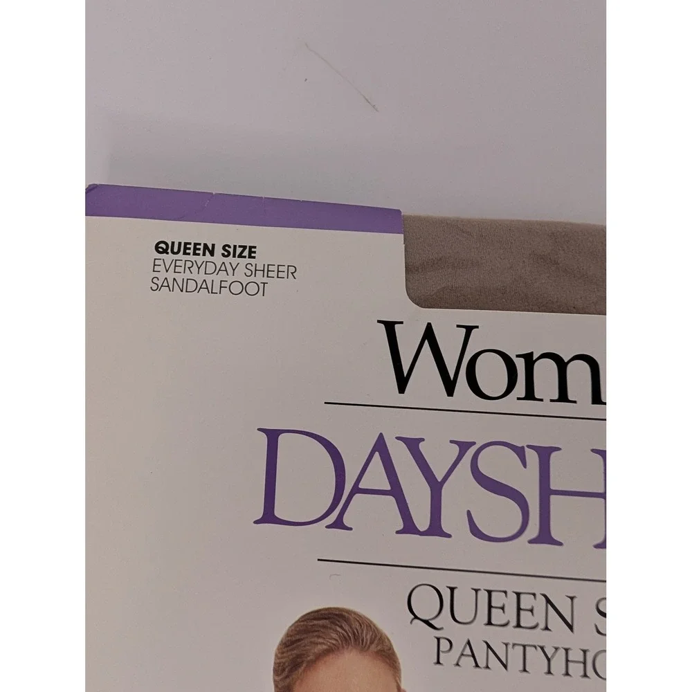 Lot of 2 Kathie Lee Daysheer Queen Size Pantyhose Nude 3X Made in USA